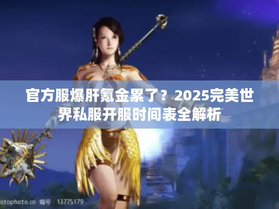 官方服爆肝氪金累了？2025完美世界私服开服时间表全解析