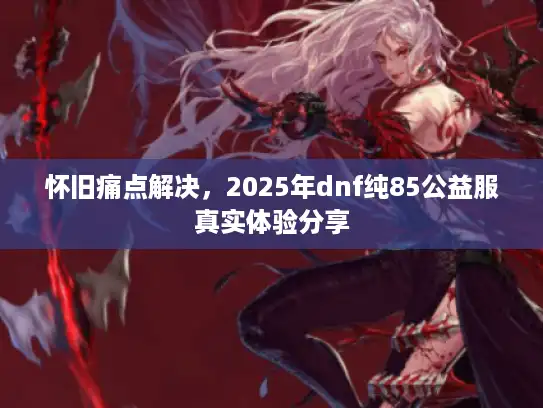 怀旧痛点解决，2025年dnf纯85公益服真实体验分享
