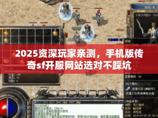 2025资深玩家亲测，手机版传奇sf开服网站选对不踩坑