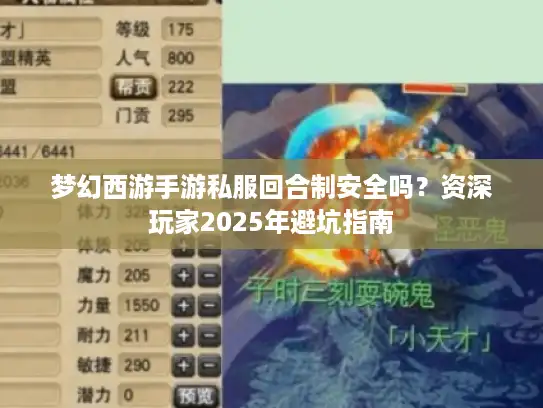 梦幻西游手游私服回合制安全吗?资深玩家2025年避坑指南 梦幻西游手游私服回合制安全吗?资深玩家2025年避坑指南