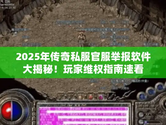 2025年传奇私服官服举报软件大揭秘!玩家维权指南速看 2025年传奇私服官服举报软件大揭秘!玩家维权指南速看