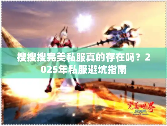 搜搜搜完美私服真的存在吗？2025年私服避坑指南