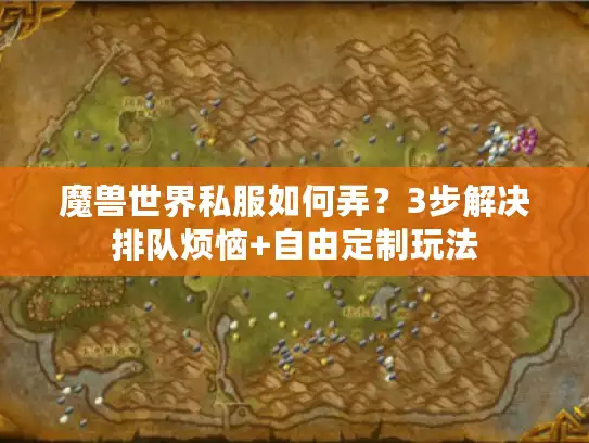 魔兽世界私服如何弄？3步解决排队烦恼+自由定制玩法