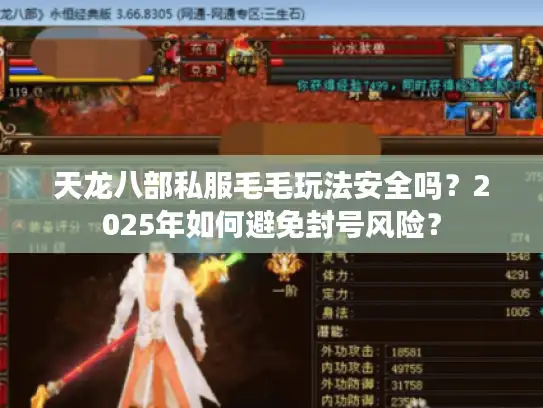 天龙八部私服毛毛玩法安全吗？2025年如何避免封号风险？