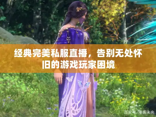 经典完美私服直播，告别无处怀旧的游戏玩家困境