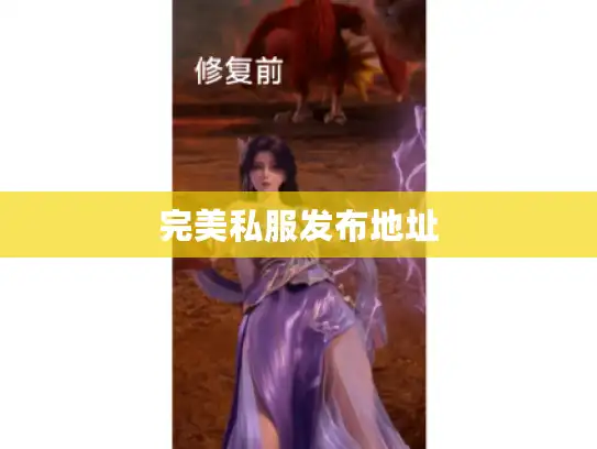 完美私服发布地址