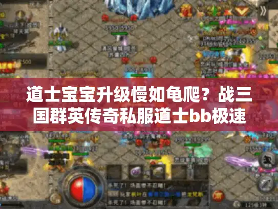 道士宝宝升级慢如龟爬？战三国群英传奇私服道士bb极速养成指南