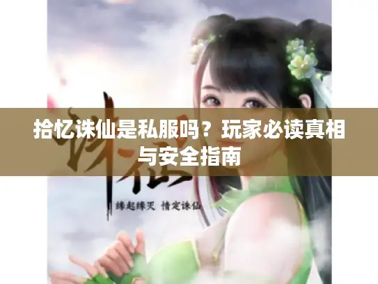 拾忆诛仙是私服吗？玩家必读真相与安全指南
