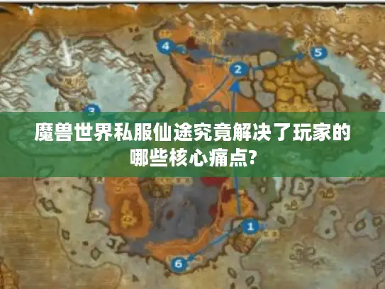 魔兽世界私服仙途究竟解决了玩家的哪些核心痛点?