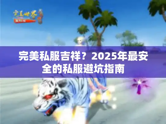 完美私服吉祥？2025年最安全的私服避坑指南