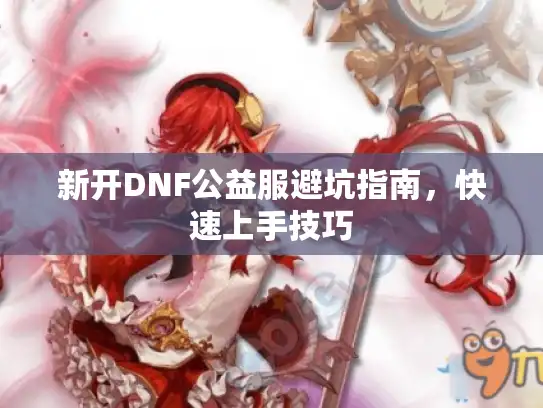 新开DNF公益服避坑指南，快速上手技巧