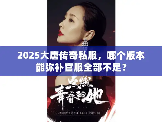 2025大唐传奇私服，哪个版本能弥补官服全部不足？
