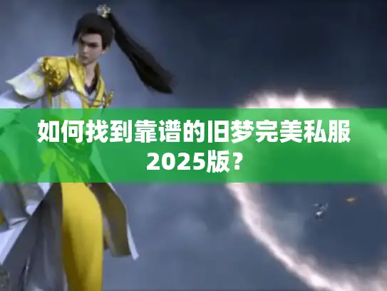 如何找到靠谱的旧梦完美私服2025版？