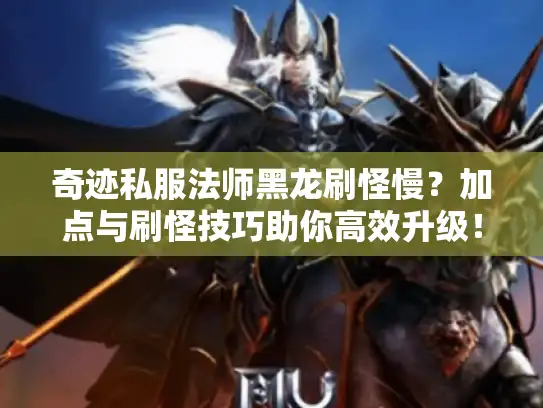 奇迹私服法师黑龙刷怪慢？加点与刷怪技巧助你高效升级！