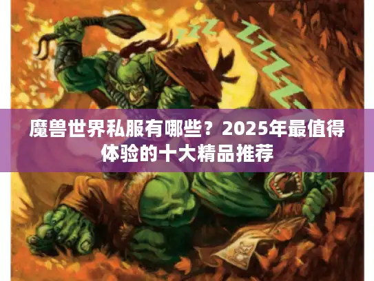 魔兽世界私服有哪些?2025年最值得体验的十大精品推荐 魔兽世界私服有哪些?2025年最值得体验的十大精品推荐