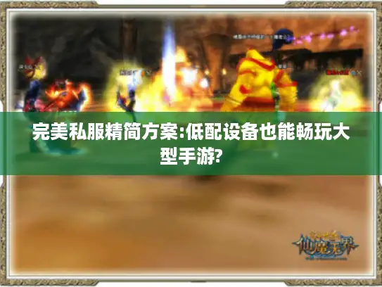 完美私服精简方案:低配设备也能畅玩大型手游? 完美私服精简方案:低配设备也能畅玩大型手游?