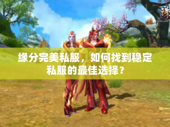 缘分完美私服，如何找到稳定私服的最佳选择？