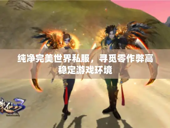 纯净完美世界私服，寻觅零作弊高稳定游戏环境