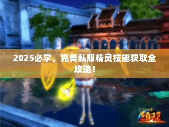 2025必学，完美私服精灵技能获取全攻略！