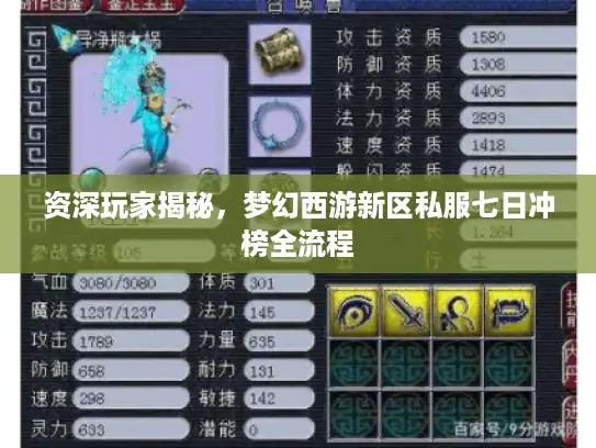 资深玩家揭秘,梦幻西游新区私服七日冲榜全流程 资深玩家揭秘,梦幻西游新区私服七日冲榜全流程