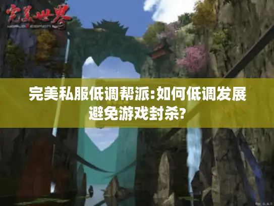 完美私服低调帮派:如何低调发展避免游戏封杀?