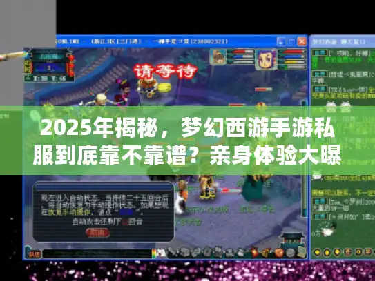 2025年揭秘，梦幻西游手游私服到底靠不靠谱？亲身体验大曝光！