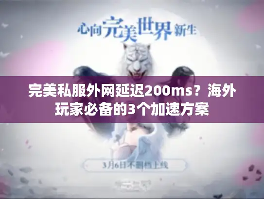 完美私服外网延迟200ms?海外玩家必备的3个加速方案 完美私服外网延迟200ms?海外玩家必备的3个加速方案