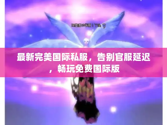 最新完美国际私服,告别官服延迟,畅玩免费国际版 最新完美国际私服,告别官服延迟,畅玩免费国际版