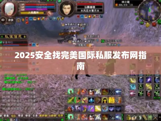 2025安全找完美国际私服发布网指南 2025安全找完美国际私服发布网指南