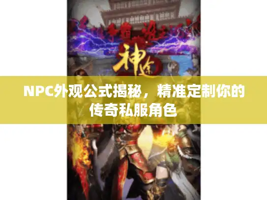 NPC外观公式揭秘，精准定制你的传奇私服角色