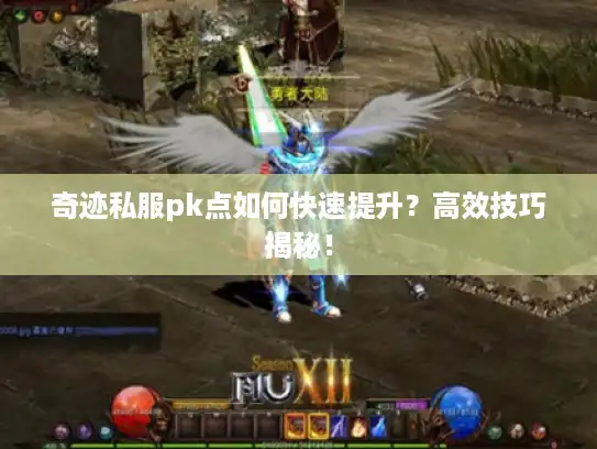 奇迹私服pk点如何快速提升?高效技巧揭秘! 奇迹私服pk点如何快速提升?高效技巧揭秘!