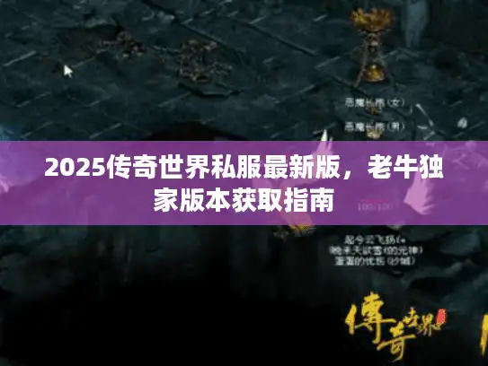 2025传奇世界私服最新版，老牛独家版本获取指南