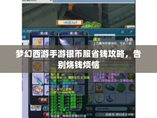 梦幻西游手游银币服省钱攻略，告别烧钱烦恼