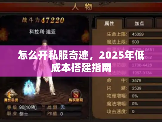 怎么开私服奇迹，2025年低成本搭建指南
