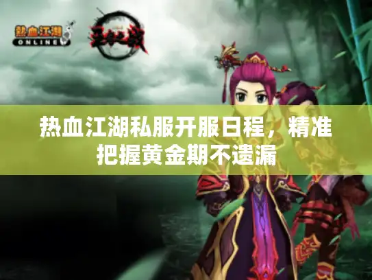 热血江湖私服开服日程，精准把握黄金期不遗漏