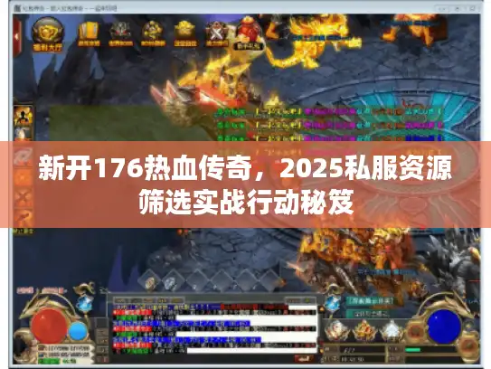 新开176热血传奇，2025私服资源筛选实战行动秘笈