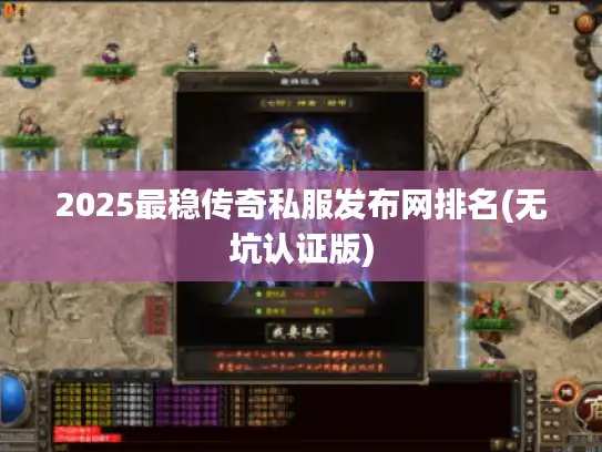 2025最稳传奇私服发布网排名(无坑认证版)