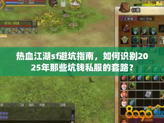 热血江湖sf避坑指南，如何识别2025年那些坑钱私服的套路？