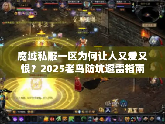 魔域私服一区为何让人又爱又恨?2025老鸟防坑避雷指南 魔域私服一区为何让人又爱又恨?2025老鸟防坑避雷指南