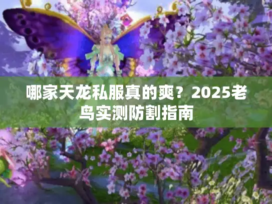 哪家天龙私服真的爽？2025老鸟实测防割指南