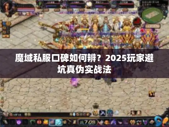 魔域私服口碑如何辨？2025玩家避坑真伪实战法