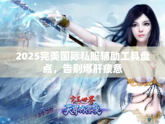 2025完美国际私服辅助工具盘点，告别爆肝疲惫