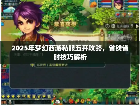 2025年梦幻西游私服五开攻略，省钱省时技巧解析