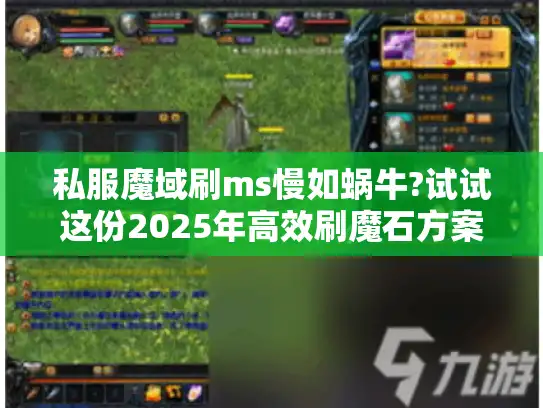 私服魔域刷ms慢如蜗牛?试试这份2025年高效刷魔石方案!
