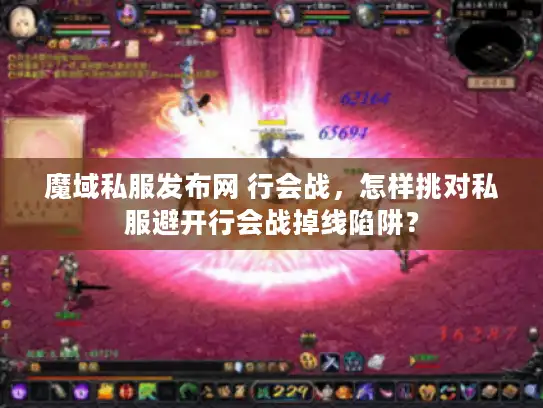魔域私服发布网 行会战，怎样挑对私服避开行会战掉线陷阱？