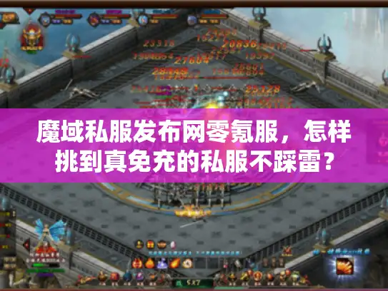 魔域私服发布网零氪服，怎样挑到真免充的私服不踩雷？