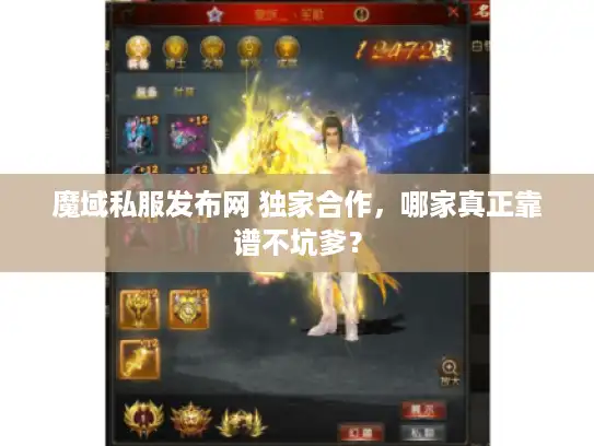 魔域私服发布网 独家合作，哪家真正靠谱不坑爹？