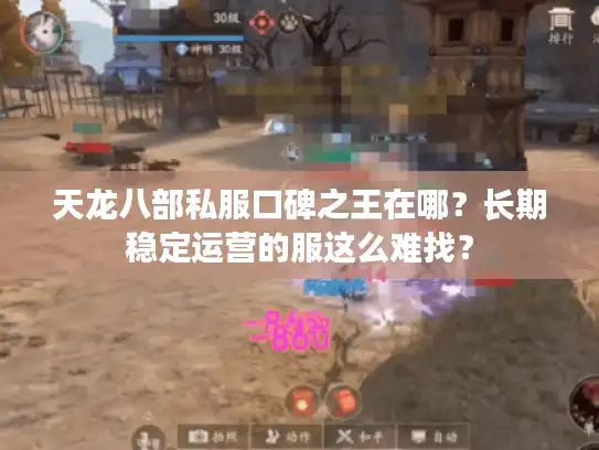 天龙八部私服口碑之王在哪？长期稳定运营的服这么难找？