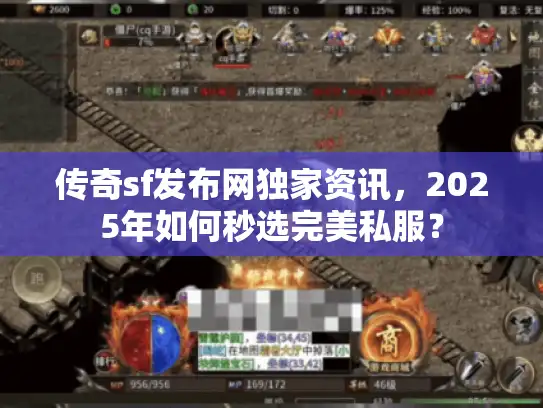 传奇sf发布网独家资讯，2025年如何秒选完美私服？
