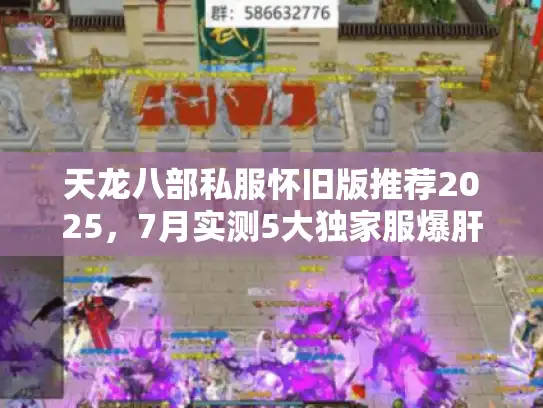 天龙八部私服怀旧版推荐2025，7月实测5大独家服爆肝体验